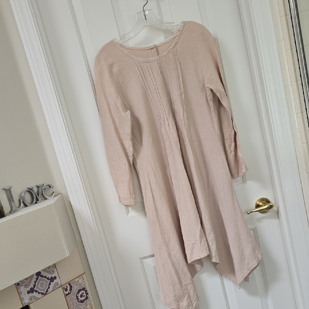 Boho Linen Blouse - sz M